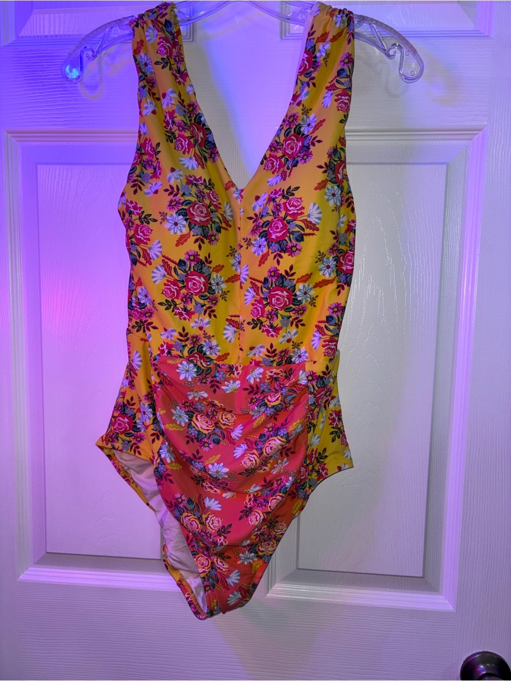 Matilda Jane one piece women's swimsuit Size Medium - adorable floral print